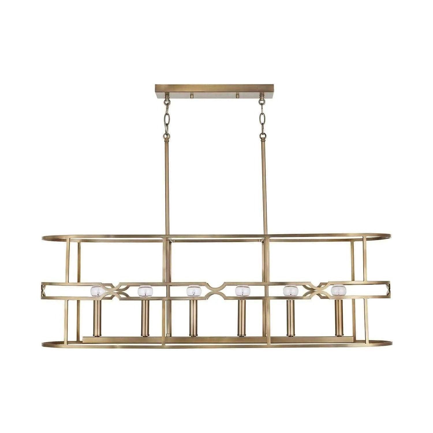Capital Lighting Fixture Company - Jordyn Island Pendant - 838961AD - Canada Light Shop