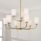 Capital Lighting Fixture Company - Lawson Chandelier - 448851AD-542 - Canada Light Shop