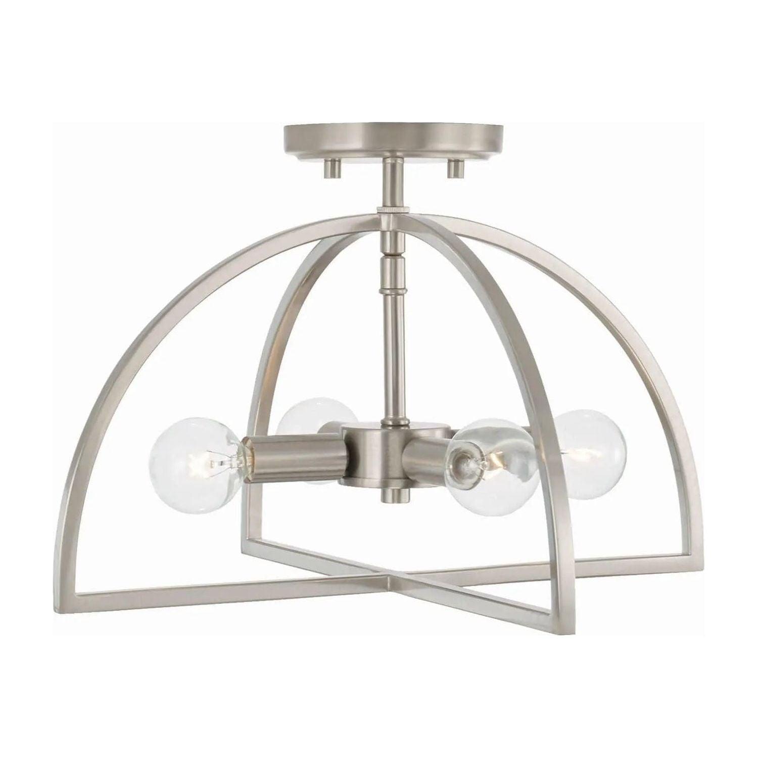 Capital Lighting Fixture Company - Lawson Semi-Flush Mount - 248841BN - Canada Light Shop