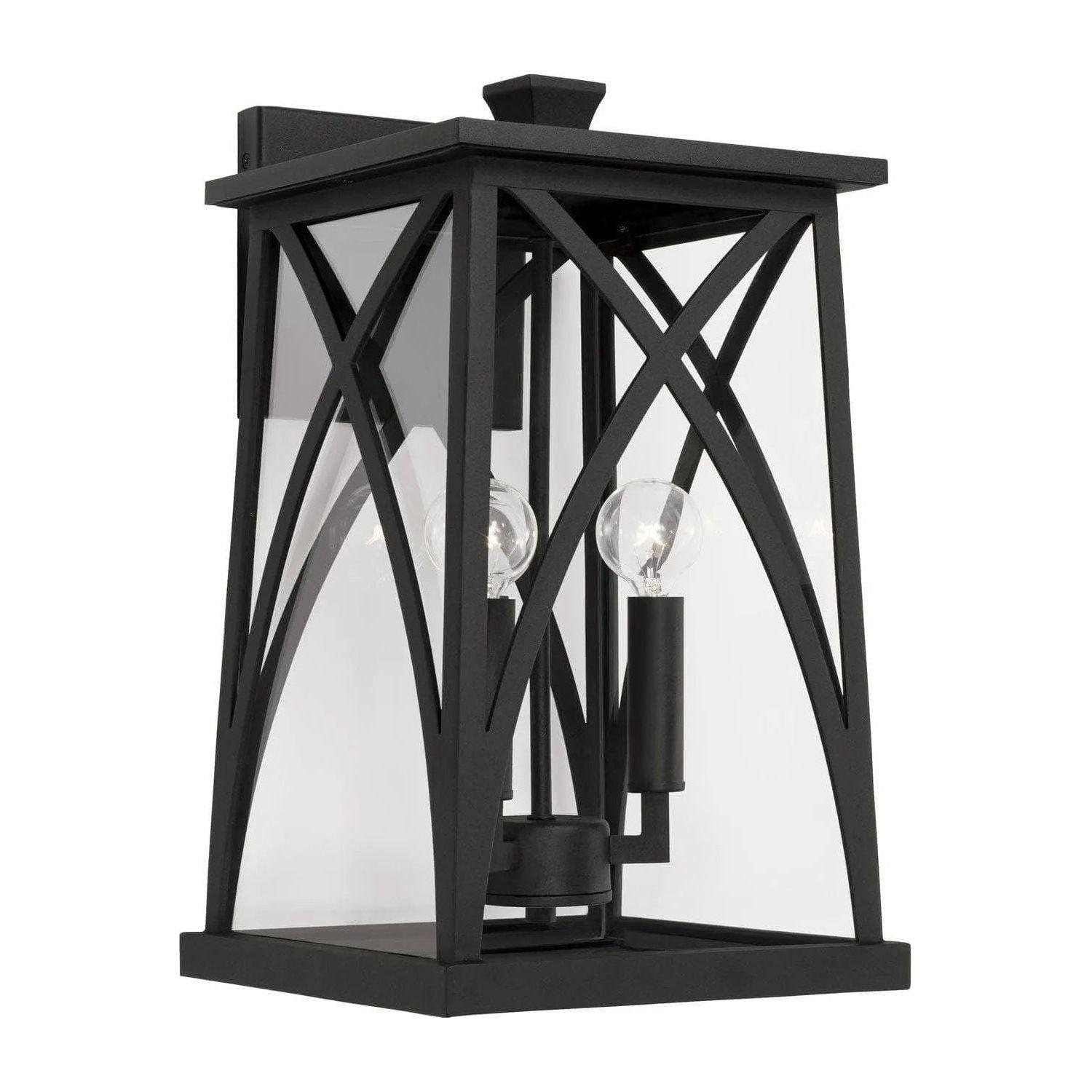 Capital Lighting Fixture Company - Marshall Outdoor Wall Lantern - 946531BK - Canada Light Shop