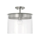 Capital Lighting Fixture Company - Mason Semi-Flush Mount - 246812BN - Canada Light Shop