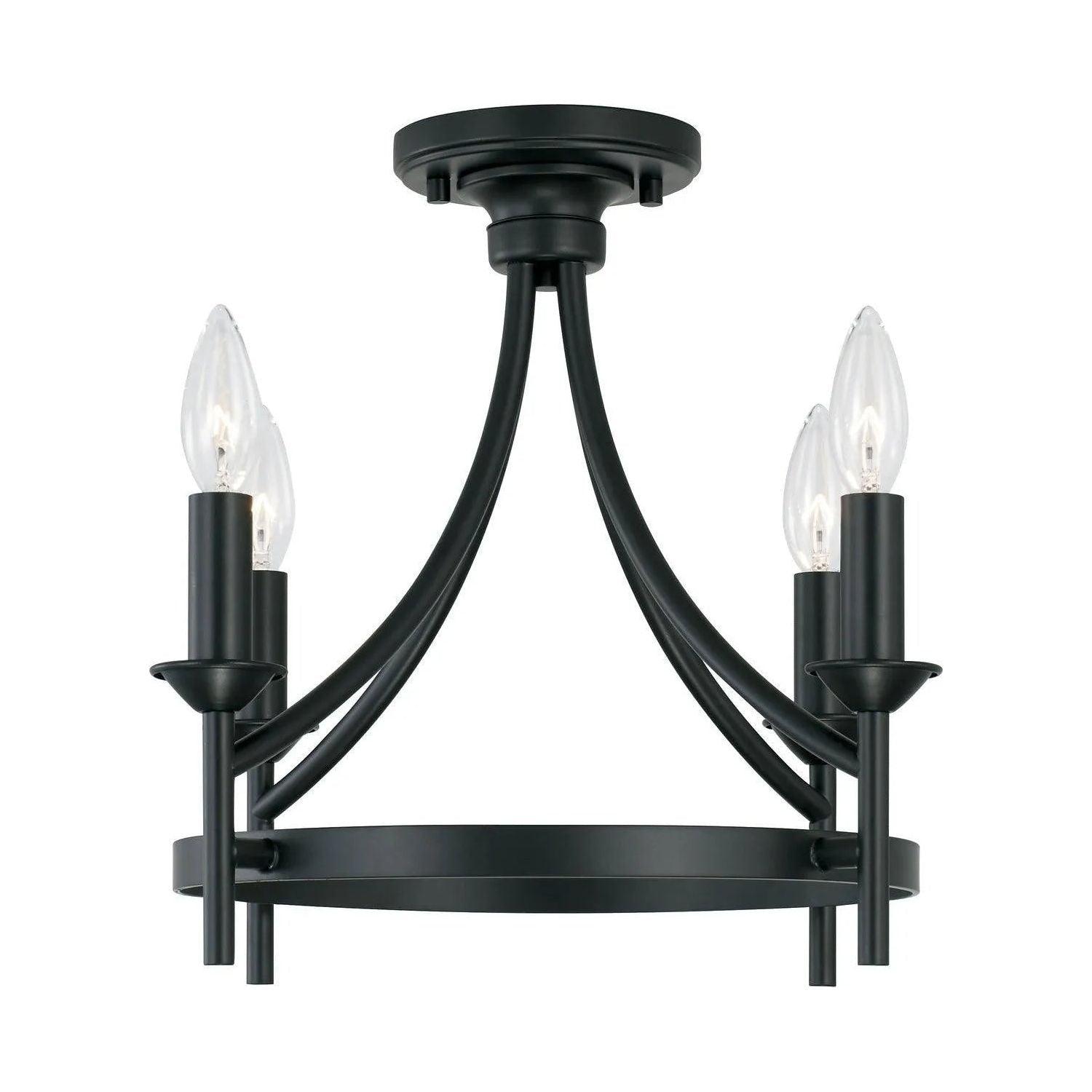 Capital Lighting Fixture Company - Peyton Semi-Flush Mount - 242041MB - Canada Light Shop