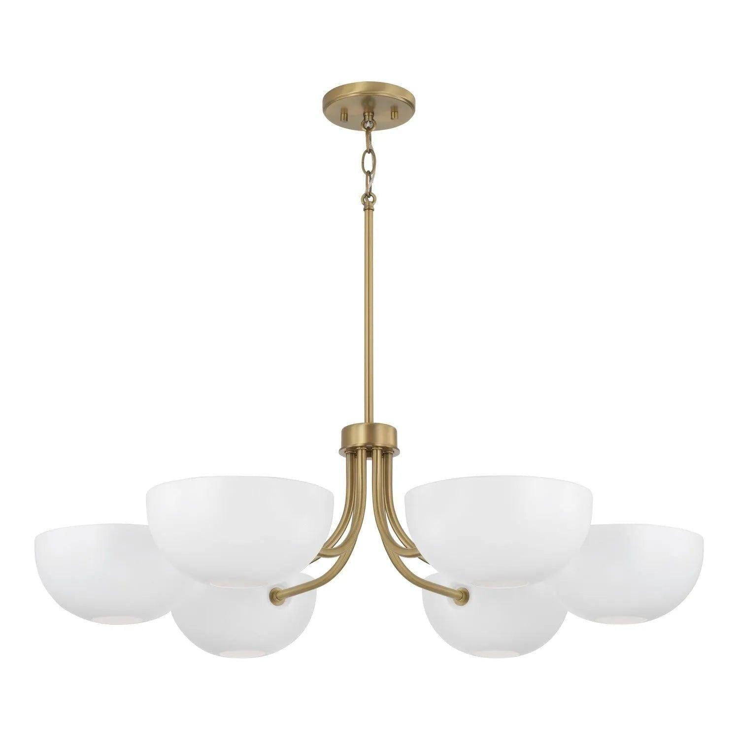 Capital Lighting Fixture Company - Reece Chandelier - 451461AW - Canada Light Shop