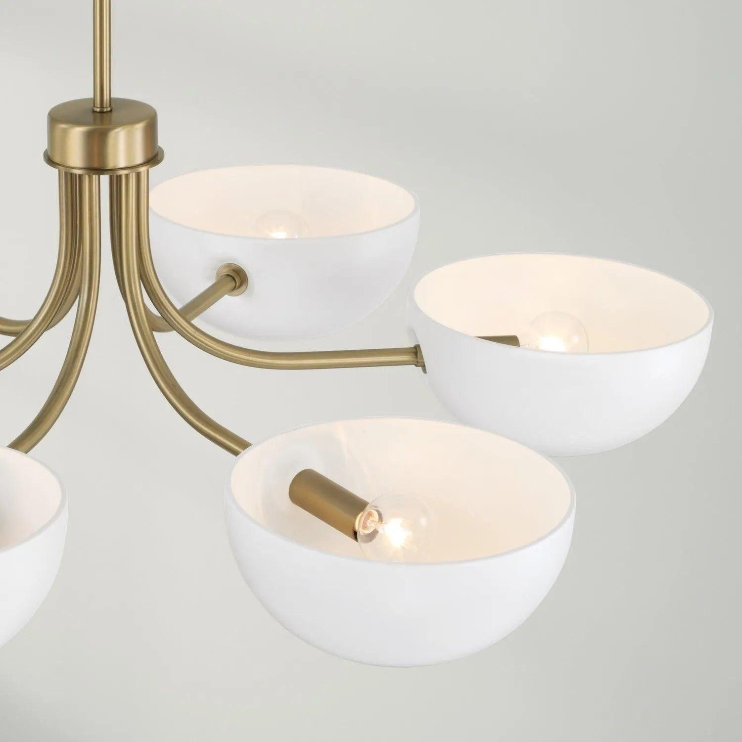 Capital Lighting Fixture Company - Reece Chandelier - 451461AW - Canada Light Shop