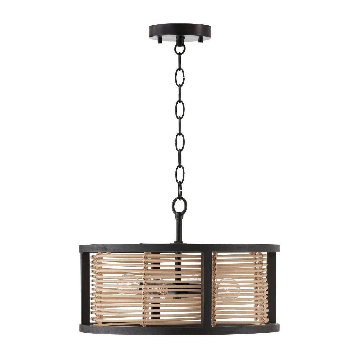 Capital Lighting Fixture Company - Rico Semi-Flush Mount - 244041FK - Canada Light Shop