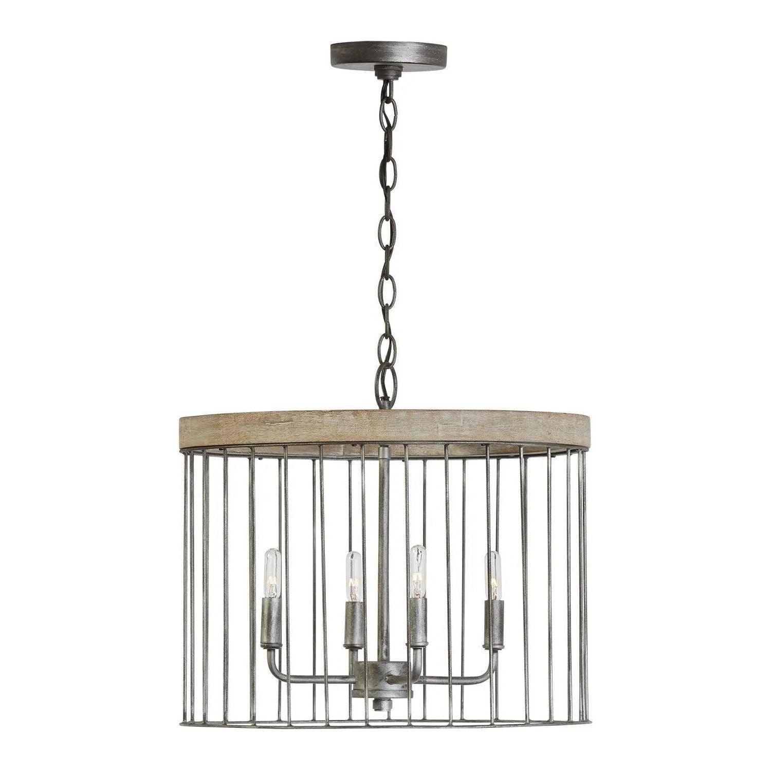 Capital Lighting Fixture Company - Russell Caged Pendant - 335041UW - Canada Light Shop