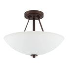 Capital Lighting Fixture Company - Stewart Semi-Flush Mount - 218921BZ - Canada Light Shop