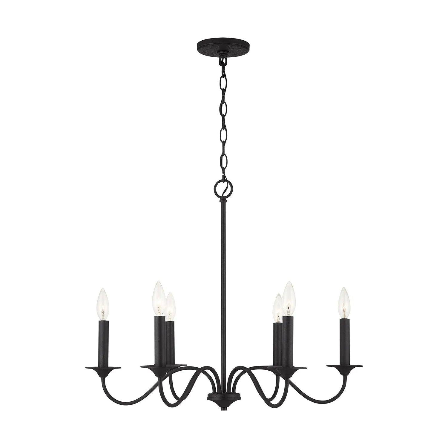 Capital Lighting Fixture Company - Vincent Chandelier - 437261BI - Canada Light Shop