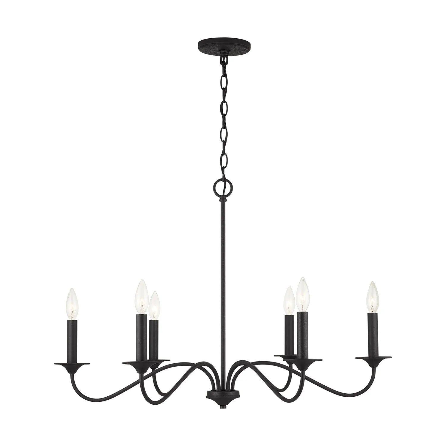 Capital Lighting Fixture Company - Vincent Chandelier - 437261BI - Canada Light Shop