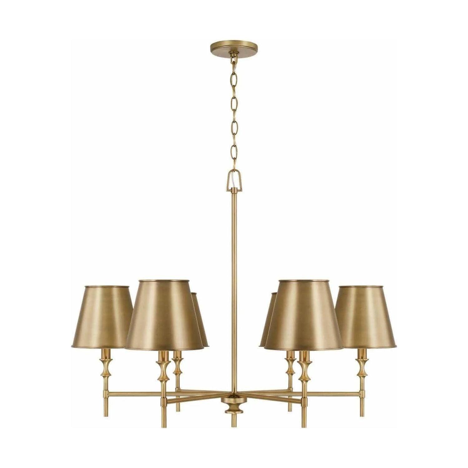 Capital Lighting Fixture Company - Whitney Chandelier - 449761AD-707 - Canada Light Shop