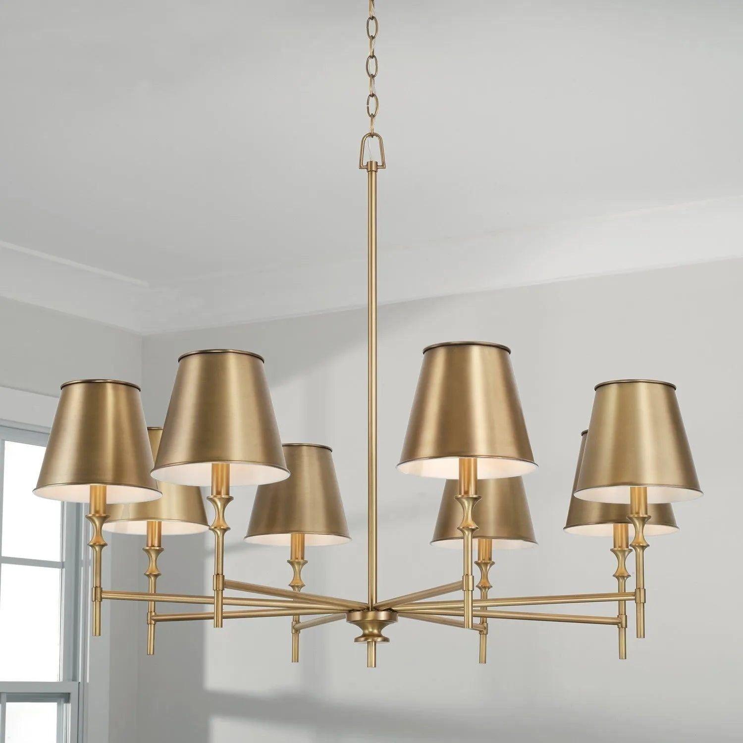 Capital Lighting Fixture Company - Whitney Chandelier - 449781AD-707 - Canada Light Shop