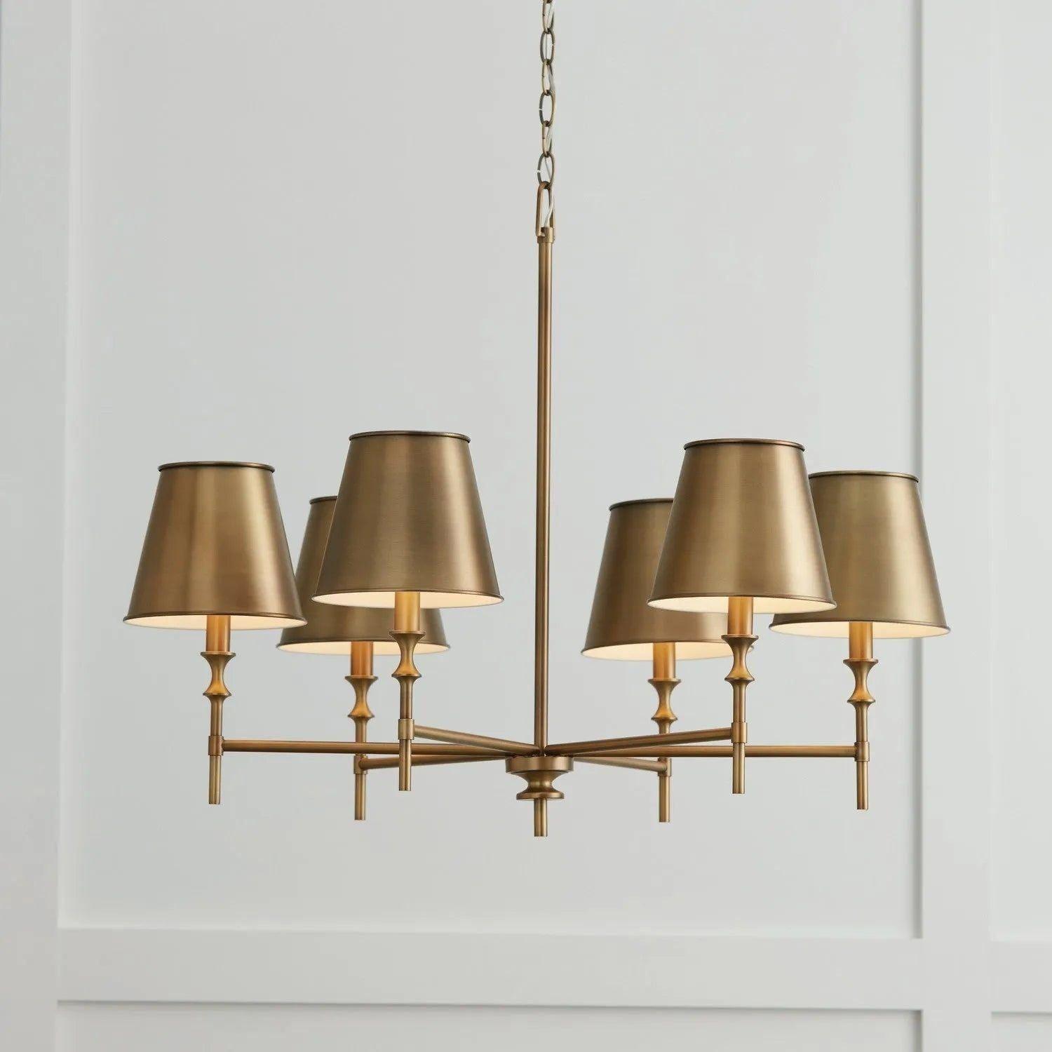 Capital Lighting Fixture Company - Whitney Chandelier - 449781AD-707 - Canada Light Shop