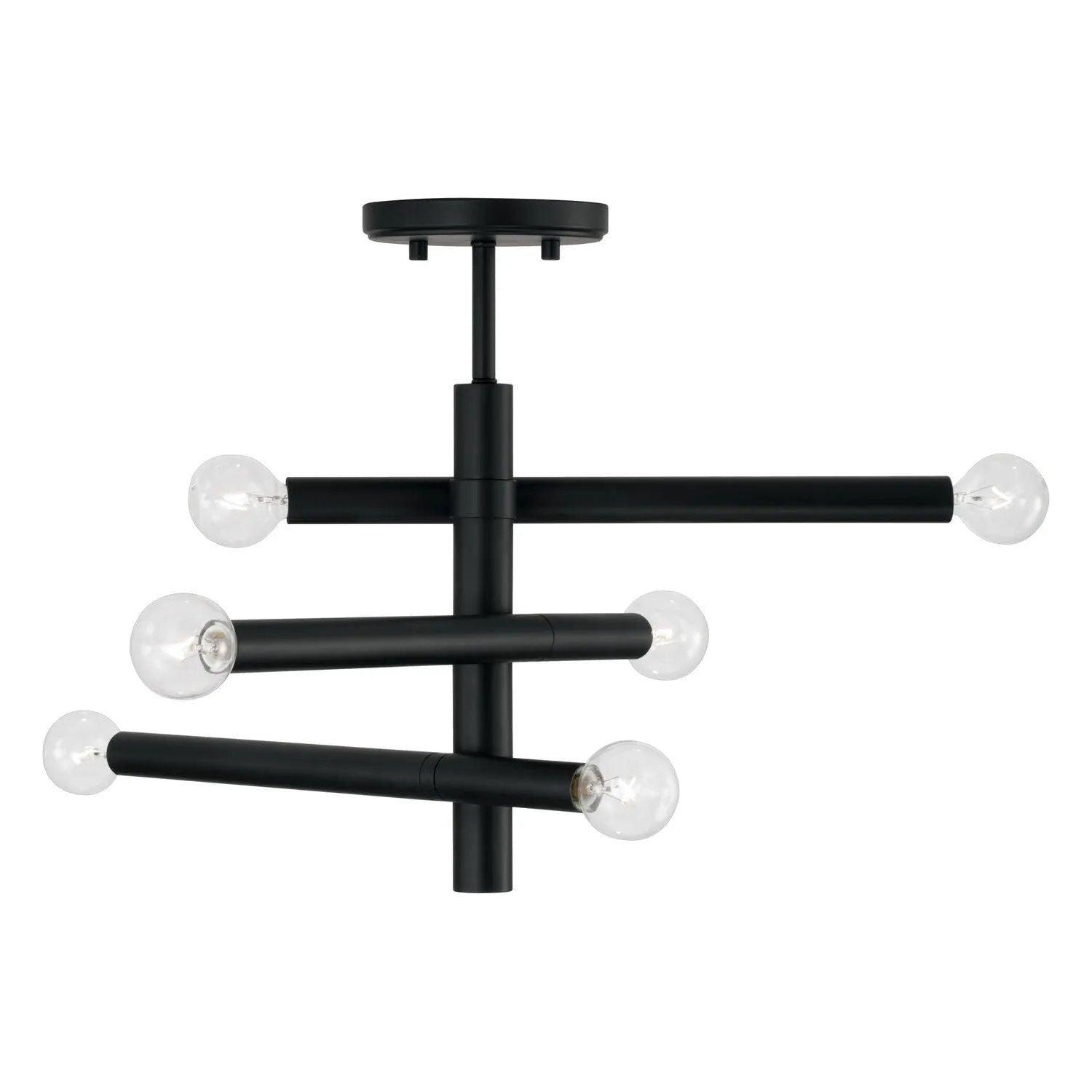 Capital Lighting Fixture Company - Zane Semi-Flush Mount - 251261MB - Canada Light Shop