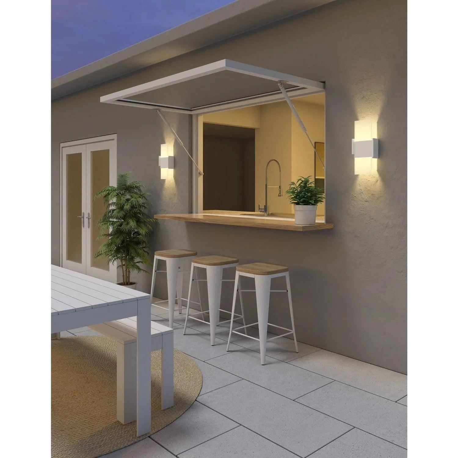 Cerno - Acuo Outdoor LED Sconce - 03-241-G-27P1 - Canada Light Shop