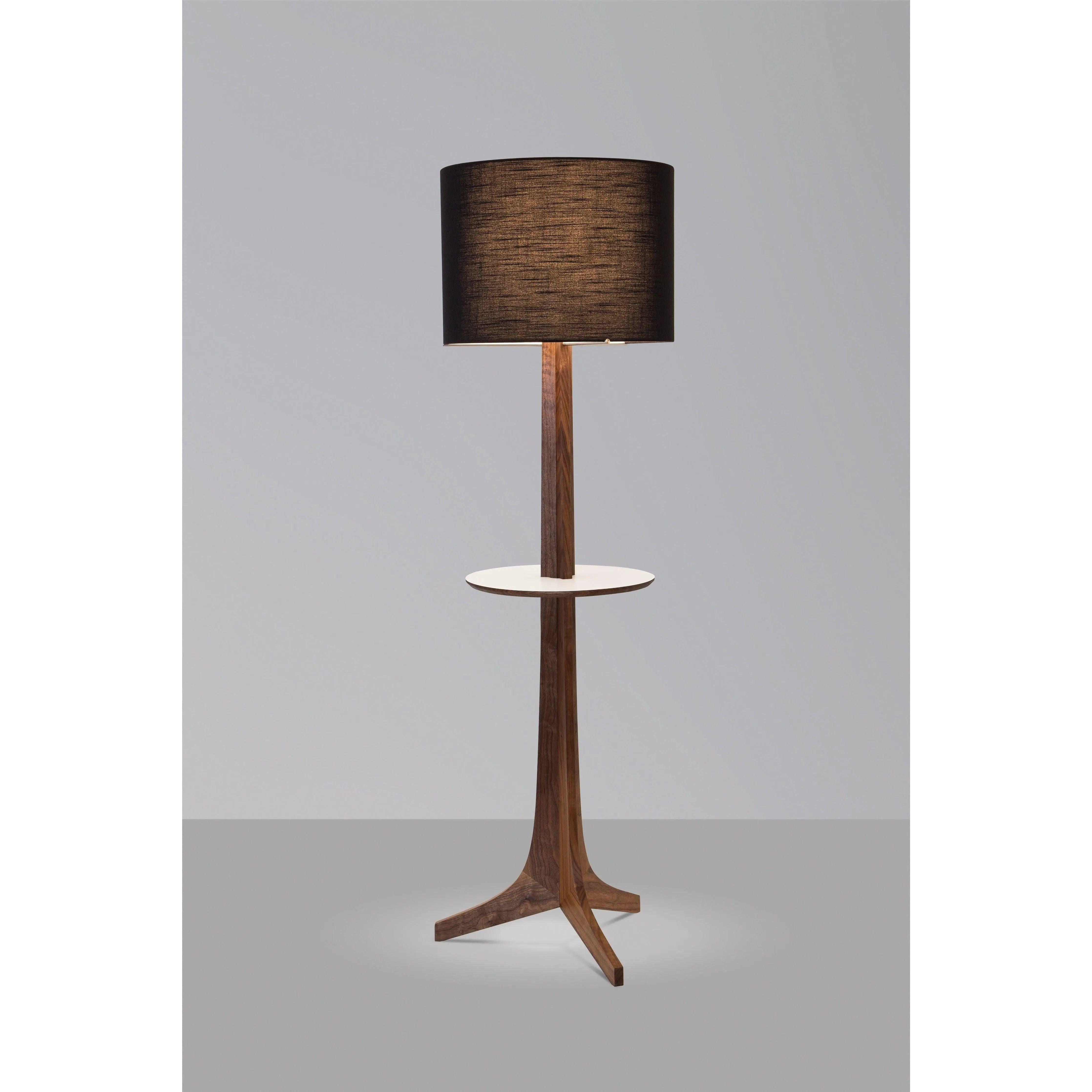 Cerno - Nauta LED Floor Lamp with Table - 05-110-ADA-W - Canada Light Shop