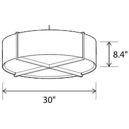 Cerno - Plura 24 Pendant - 06-230-24DA-27P1 - Canada Light Shop