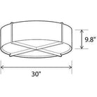Cerno - Plura 30 Flushmount - 08-100-30DA-27P1 - Canada Light Shop