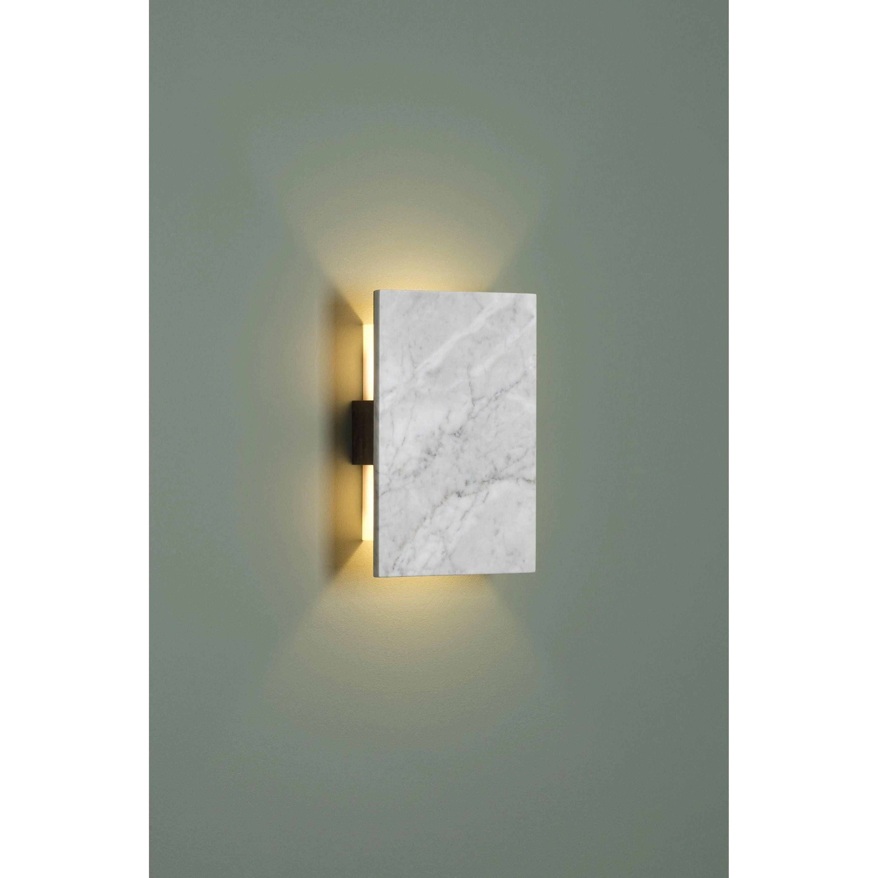Cerno - Tersus LED Marble Wall Sconce - 03-136-DC-27P1 - Canada Light Shop