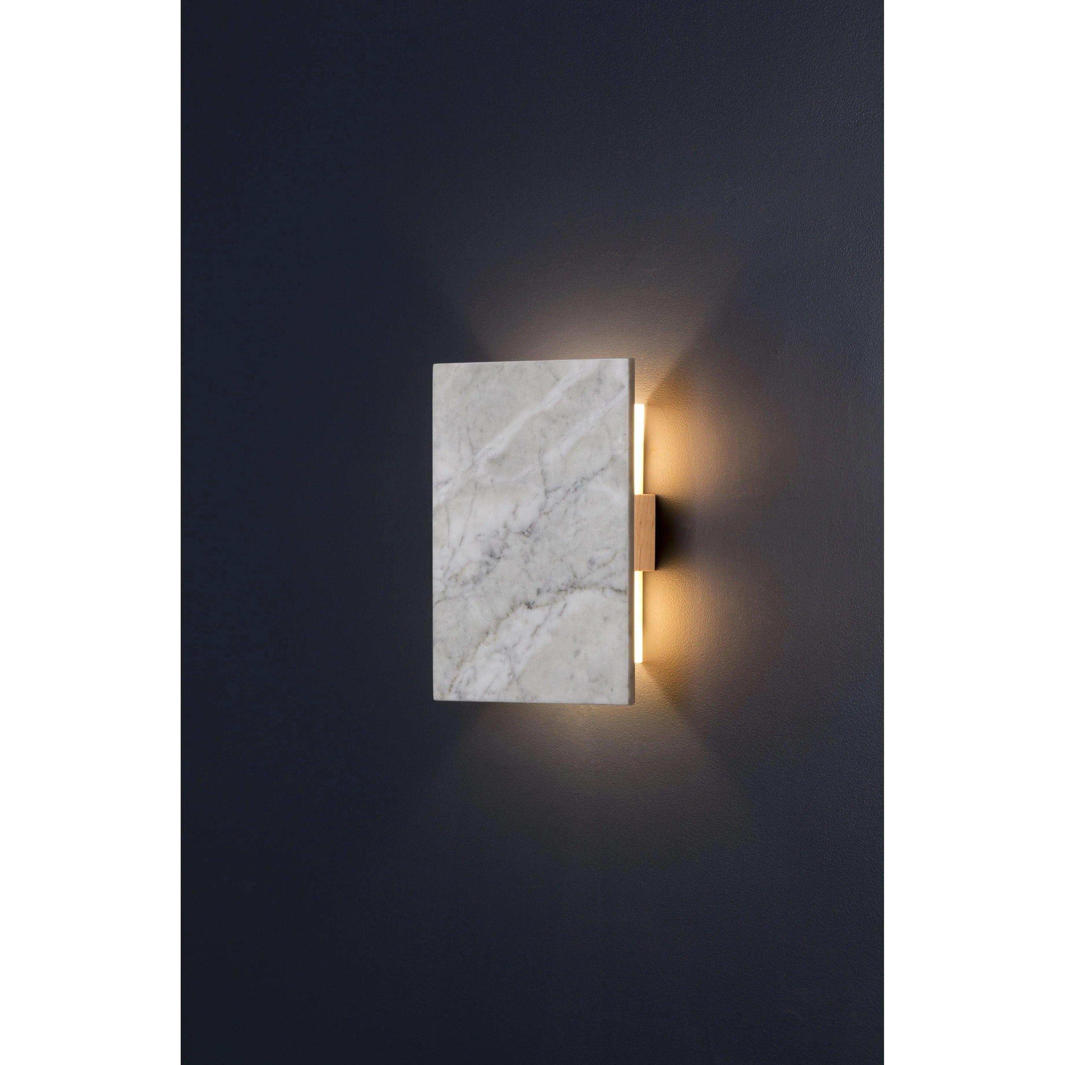 Cerno - Tersus LED Marble Wall Sconce - 03-136-MC-35P1 - Canada Light Shop