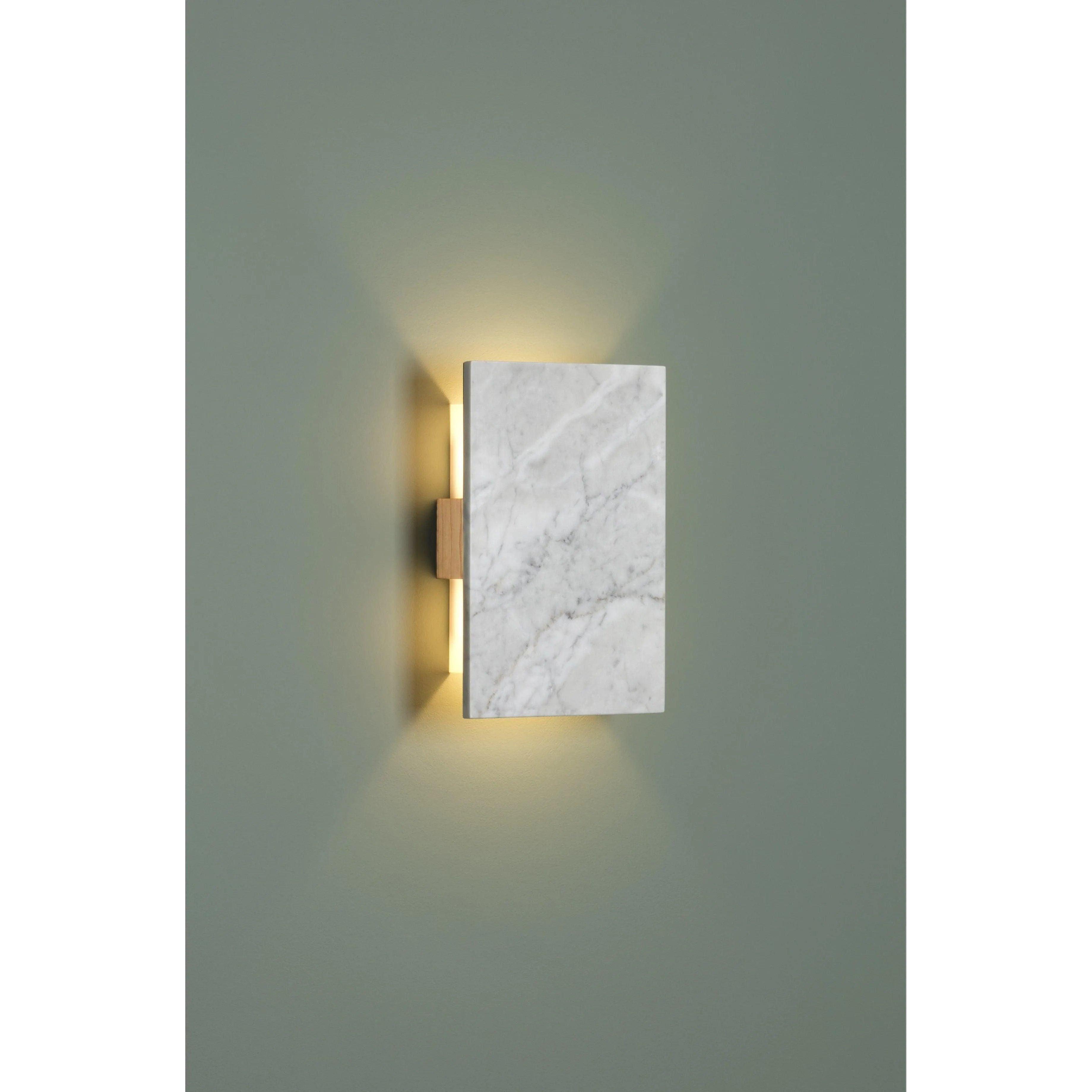Cerno - Tersus LED Marble Wall Sconce - 03-136-OC-27P1 - Canada Light Shop