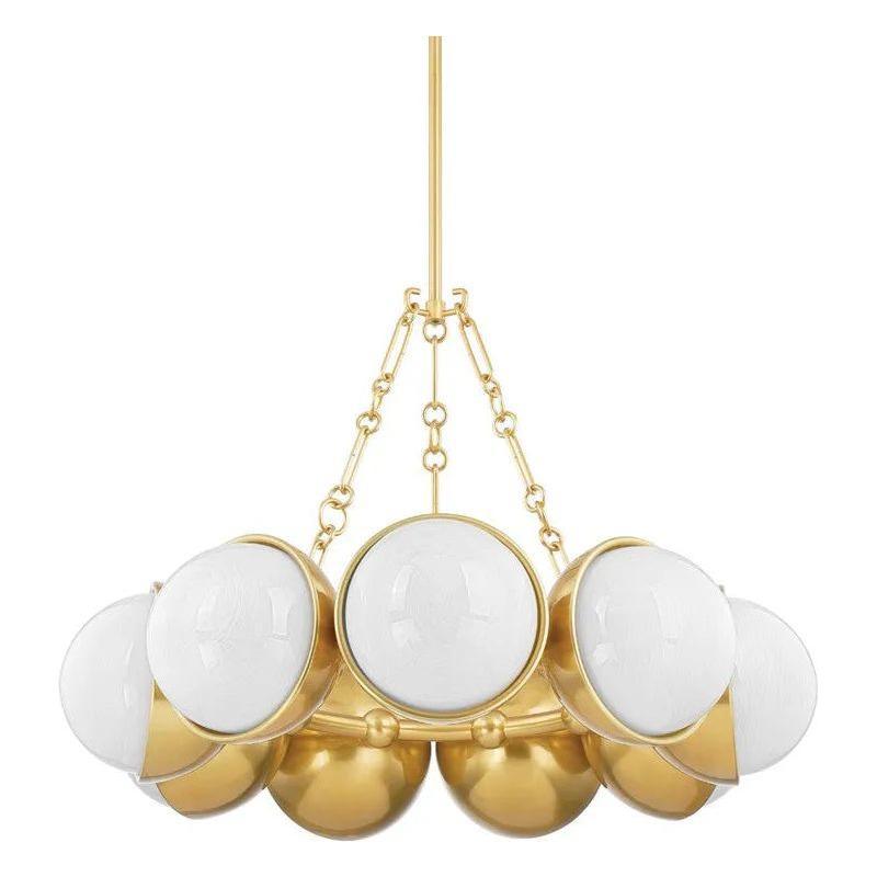 Corbett Lighting - Althea Chandelier - 340-34-VPB - Canada Light Shop