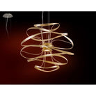 Corbett Lighting - Calligraphy LED Chandelier - 216-41-GL/SS - Canada Light Shop