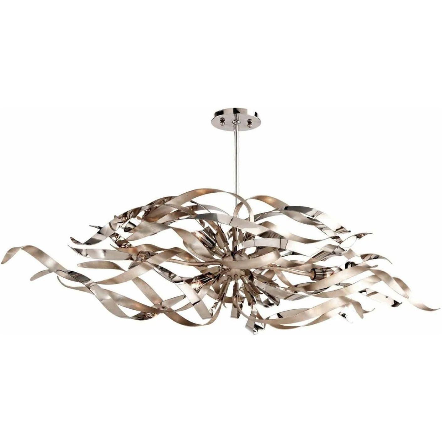 Corbett Lighting - Graffiti Linear Suspension - 154-56-SL/SS - Canada Light Shop
