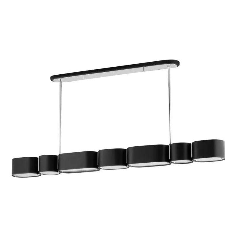 Corbett Lighting - Opal Island Pendant - 393-54-SBK/SS - Canada Light Shop