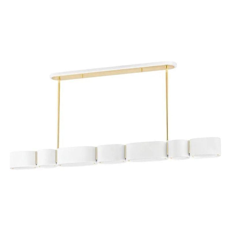 Corbett Lighting - Opal Island Pendant - 393-54-SWH/VB - Canada Light Shop