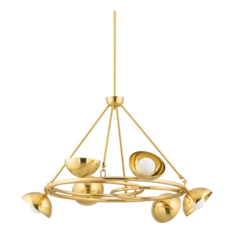 Corbett Lighting - Oraibi Chandelier - 403-06-VB - Canada Light Shop