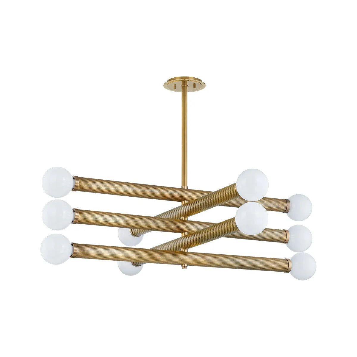 Corbett Lighting - Pienza Chandelier - 373-50-VB - Canada Light Shop
