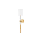 Corbett Lighting - Solstice Wall Sconce - 396-01-VB/WM - Canada Light Shop
