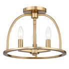 Crystorama - Abbott Ceiling Mount - ABB-3003-VG_CEILING - Canada Light Shop