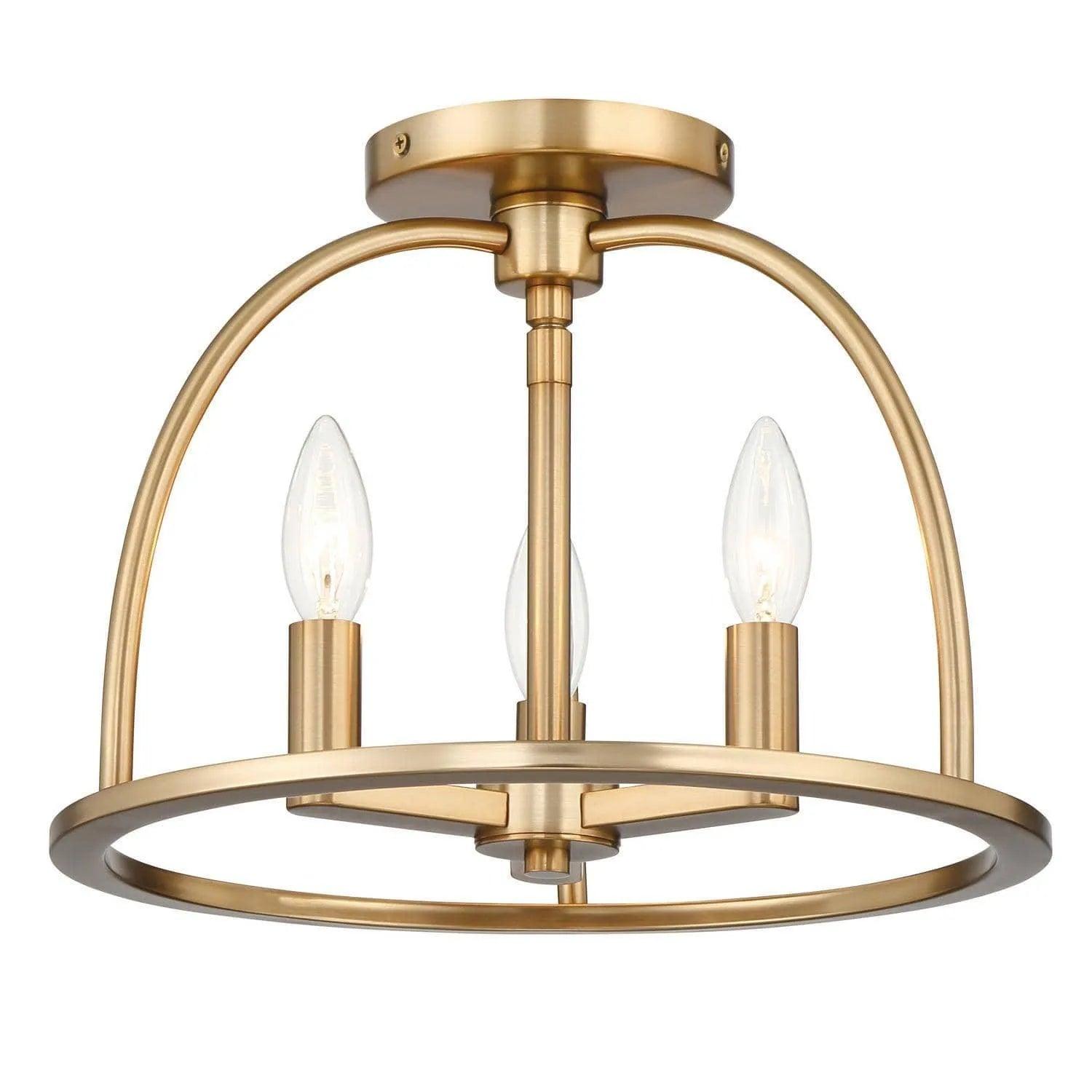 Crystorama - Abbott Ceiling Mount - ABB-3003-VG_CEILING - Canada Light Shop