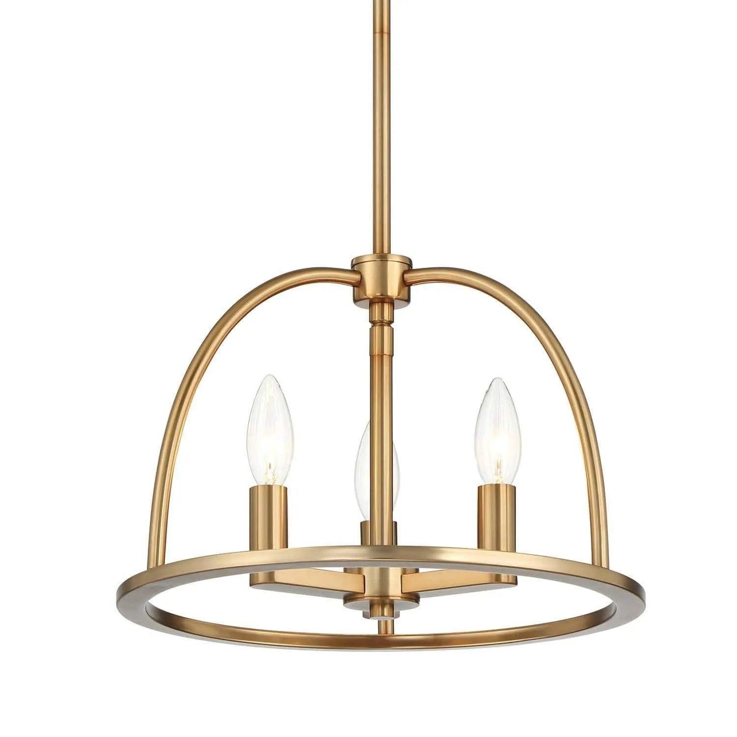 Crystorama - Abbott Chandelier - ABB-3003-VG - Canada Light Shop
