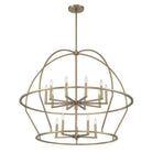 Crystorama - Abbott Chandelier - ABB-3004-BK - Canada Light Shop