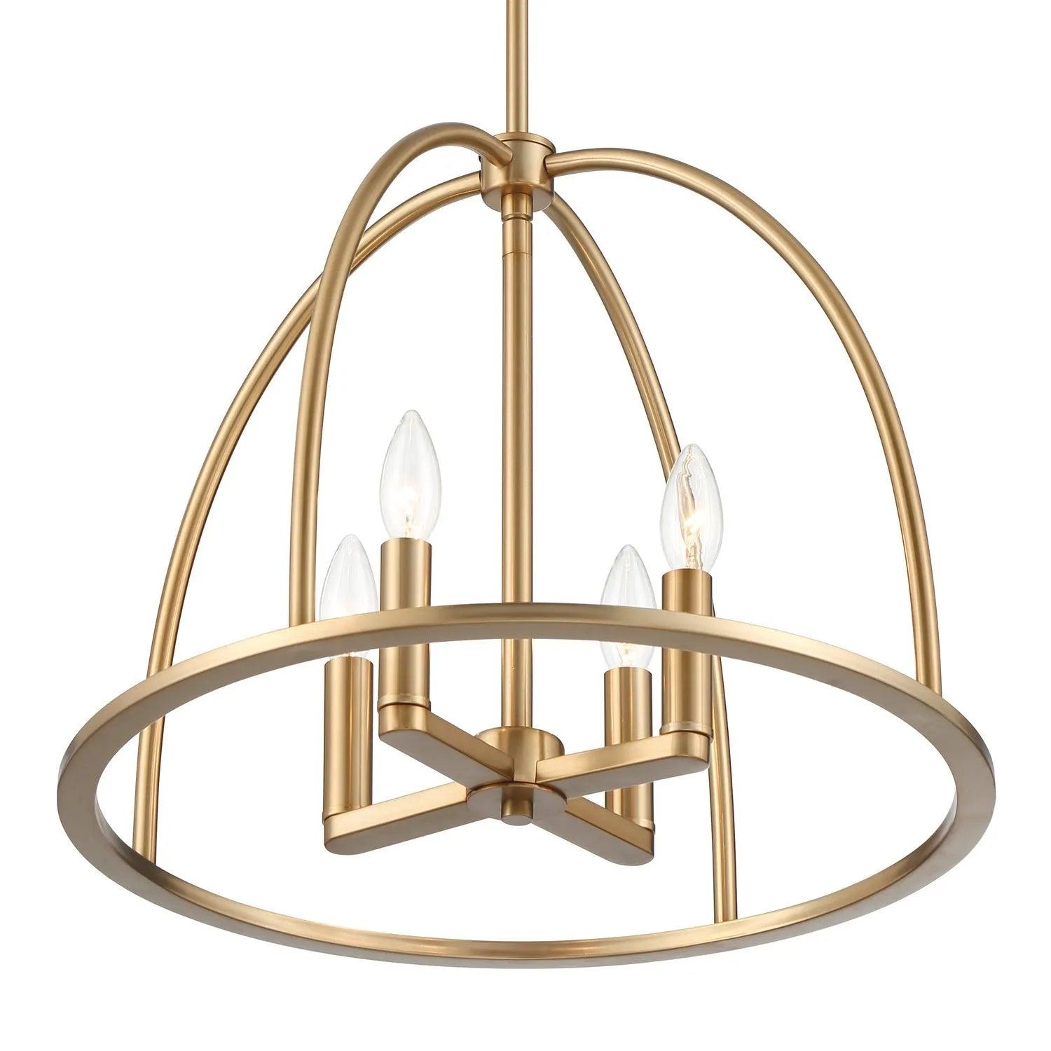 Crystorama - Abbott Chandelier - ABB-3004-BK - Canada Light Shop
