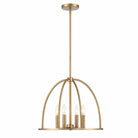 Crystorama - Abbott Chandelier - ABB-3004-VG - Canada Light Shop