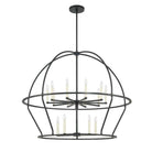 Crystorama - Abbott Chandelier - ABB-3029-BK - Canada Light Shop