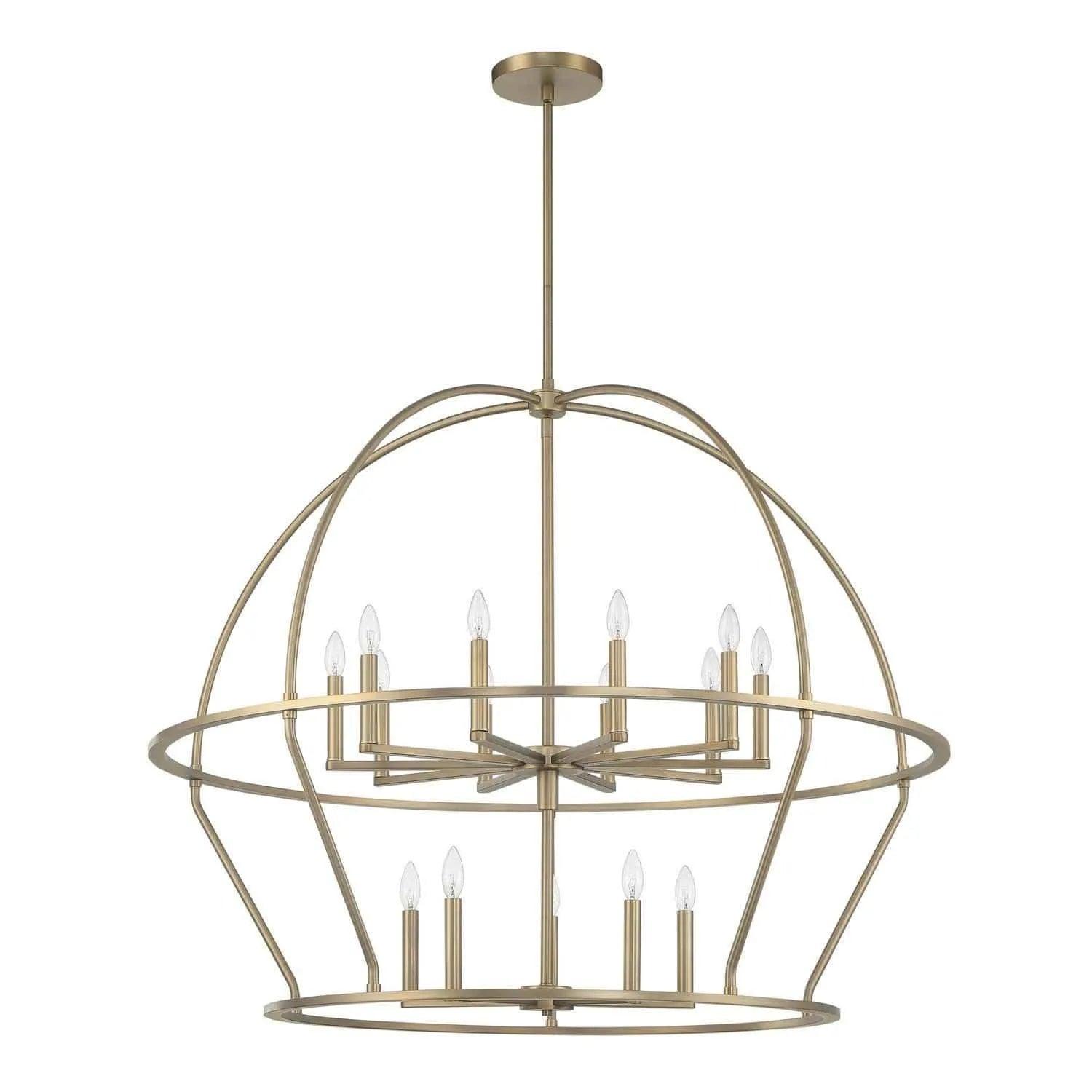 Crystorama - Abbott Chandelier - ABB-3029-VG - Canada Light Shop