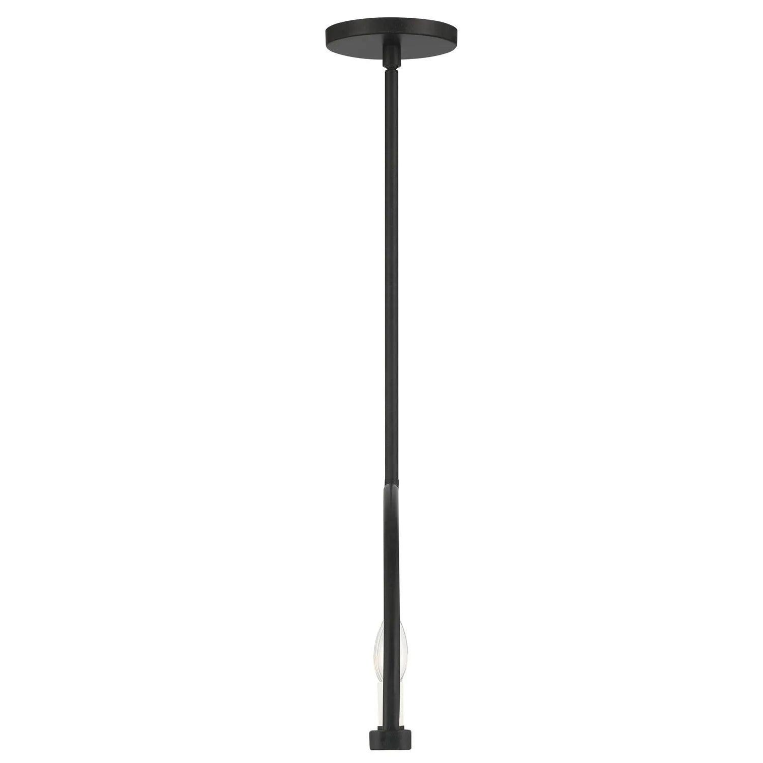 Crystorama - Abbott Linear Chandelier - ABB-3007-BK - Canada Light Shop