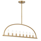 Crystorama - Abbott Linear Chandelier - ABB-3007-VG - Canada Light Shop