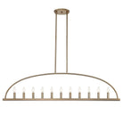 Crystorama - Abbott Linear Chandelier - ABB-3009-VG - Canada Light Shop