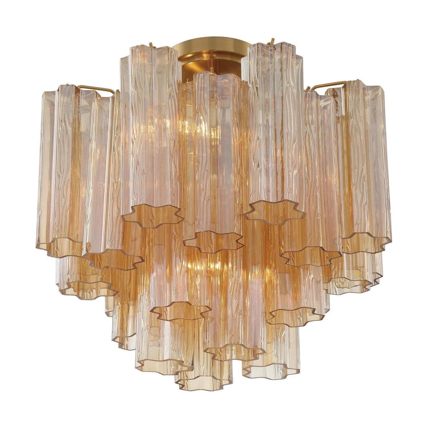 Crystorama - Addis Ceiling Mount - ADD-300-AG-AM_CEILING - Canada Light Shop