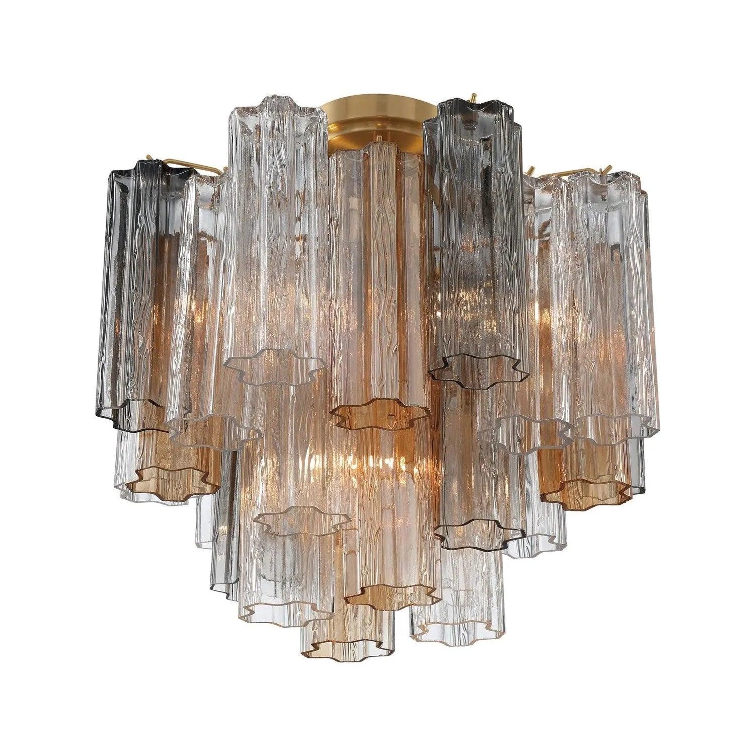 Crystorama - Addis Ceiling Mount - ADD-300-AG-AM_CEILING - Canada Light Shop