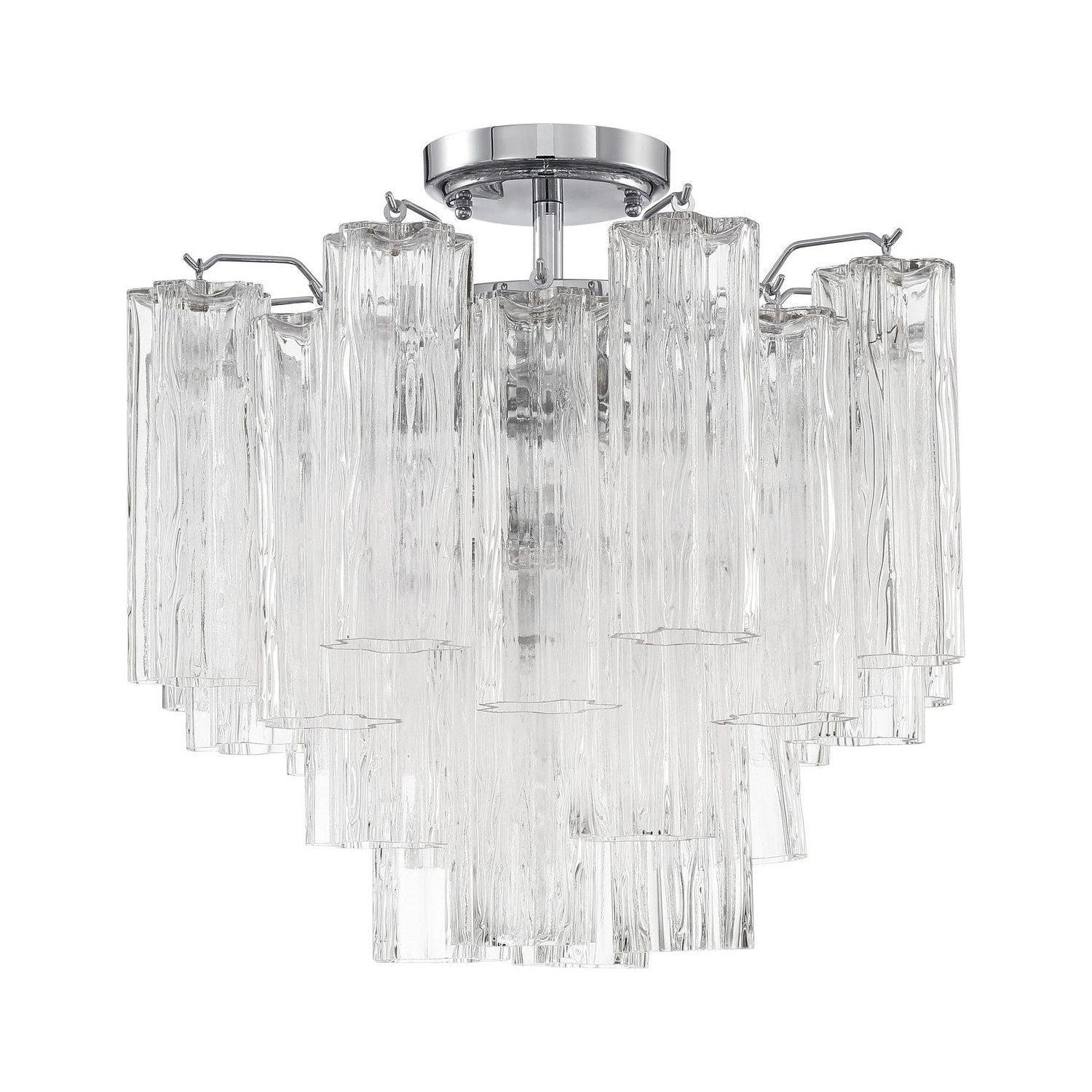 Crystorama - Addis Ceiling Mount - ADD-300-CH-CL_CEILING - Canada Light Shop