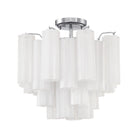 Crystorama - Addis Ceiling Mount - ADD-300-CH-WH_CEILING - Canada Light Shop