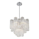 Crystorama - Addis Chandelier - ADD-300-AG-AM - Canada Light Shop