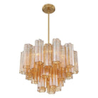 Crystorama - Addis Chandelier - ADD-300-AG-AM - Canada Light Shop