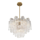 Crystorama - Addis Chandelier - ADD-300-AG-AM - Canada Light Shop
